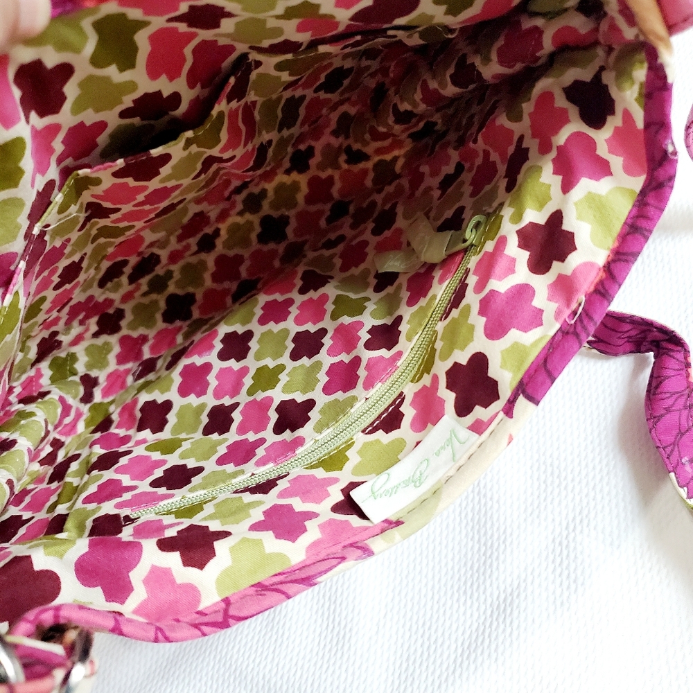 Vera Bradley Hello Dahlia Quilted Crossbody Bag - Picture 7 of 10